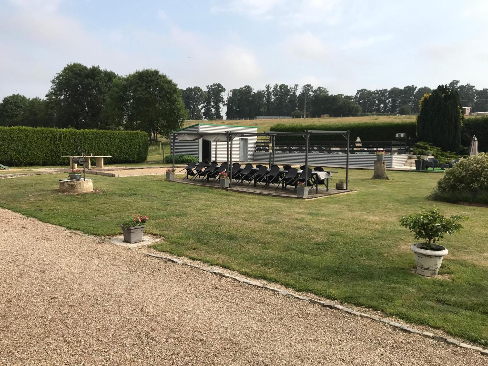 Criquetot-sur-Longueville 샹브르 도트 뒤 도멘 드 라 렌 블랑슈 B&B 외부 사진
